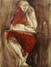 Huile sur papier Format 60x50cm