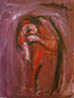 Huile sur papier Format 60x50cm