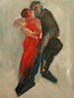 Huile sur papier Format 60x50cm