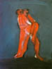 Huile sur papier Format 60x50cm