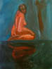 Huile sur papier Format 60x50cm