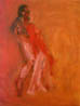 Huile sur papier Format 60x50cm